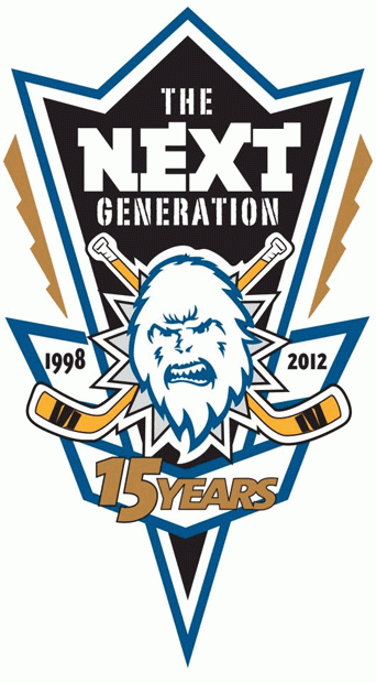 kootenay ice 2012 anniversary logo iron on heat transfer